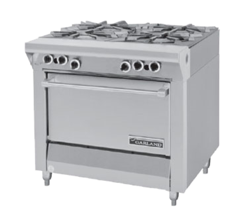 Garland MST44R-E Range, 34" Heavy Duty, Gas