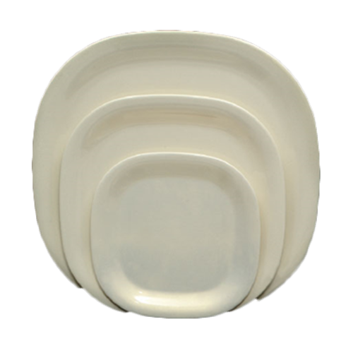 Thunder Group 10-3/4" x 10-3/4" Passion Pearl Melamine Plate | Model No. PS3010V