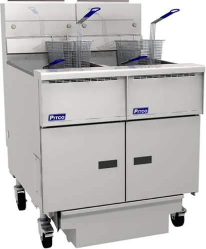 Pitco Frialator (Middleby) SG18-2FD Fryer, Gas, Floor Model, Full Pot
