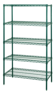Quantum WR86-2142P-5 Shelving Unit, Wire