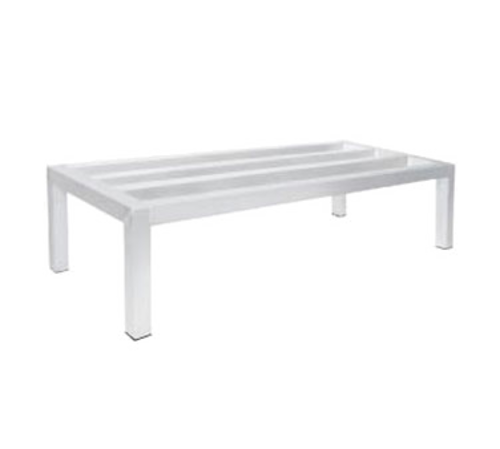 Advance Tabco DUN-2436 36" x 24" x 12" Aluminum Dunnage Rack | 1,500 lb. Capacity