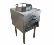 Comstock-Castle CS-WOK-1 18" Stainless Steel Gas Wok Range | 95,000 BTU