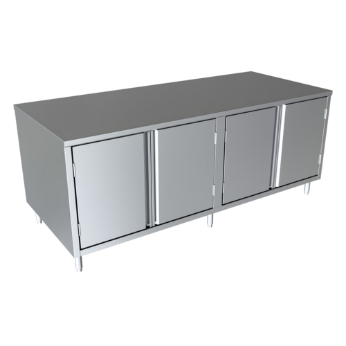 BK Resources CST-3684H2 Work Table, Cabinet Base Hinged Doors