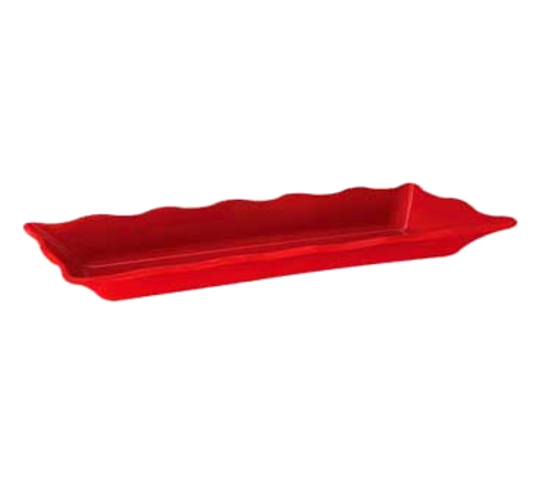 G.E.T. Red Sensation 7-1/2" x 6-3/4" Red Melamine Display Tray | Model No. ML-87-RSP
