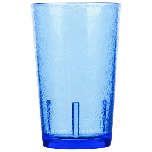 Cambro D8 Del Mar 8 oz. Crackled Plastic Tumbler Cup