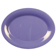 Thunder Group CR209BU Purple 9 1/2" X 7 1/4" Platter | Case of 12