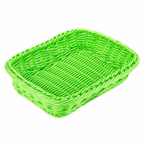 G.E.T. WB-1508 11-1/2 x 8-1/2" Rectangle Polyweave Basket