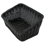 G.E.T. WB-1510 9-1/4 x 13" Designer Polyweave Rectangle Cascading Basket