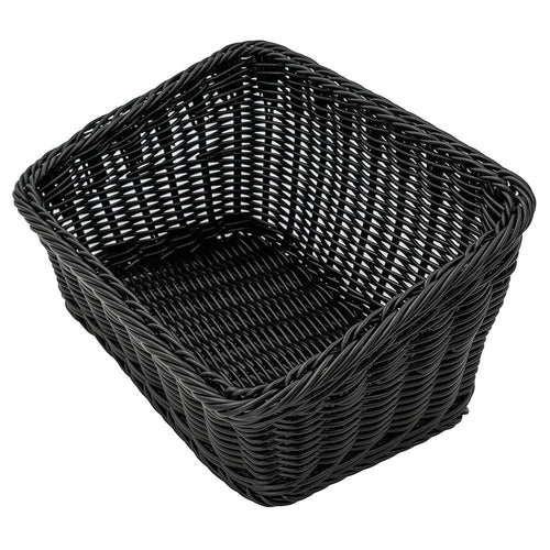 G.E.T. WB-1510 9-1/4 x 13" Designer Polyweave Rectangle Cascading Basket