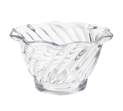 G.E.T. DD-60 Dessert Time 6 oz Plastic Dessert Dish | Case of 48