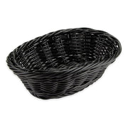 G.E.T. WB-1503 9 x 6-3/4" Oval Polyweave Basket