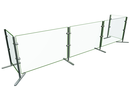 Hatco EP6-108 Sneeze Guard, Portable