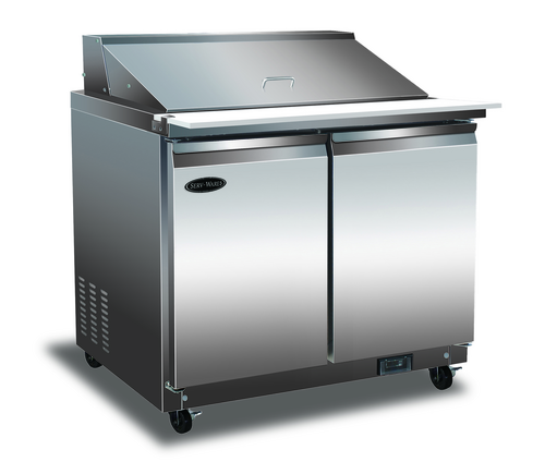 Serv-Ware SP36-15M-HC-T Mega Top Sandwich / Salad Prep Table