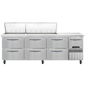 Continental Refrigerator RA93N30M-D Refrigerated Counter, Mega Top Sandwich / Salad Unit