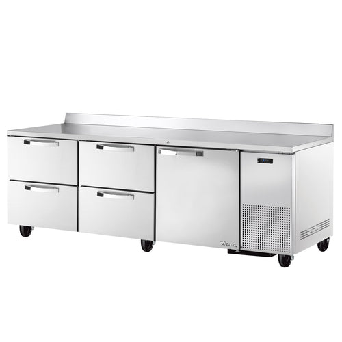 True Mfg. TWT-93D-4-HC~SPEC3 Worktop Refrigerator