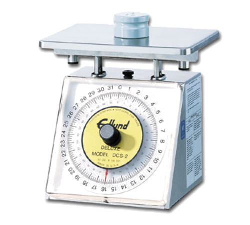 Edlund DCS-2 32 oz. x 1/8 oz. Graduation Heavy Duty Portion Scale