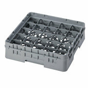Cambro 25S318151 Camrack 25 Compartment Stemware & Tumbler Dishwasher Rack w/ Extender