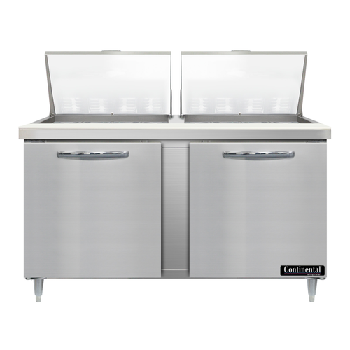 Continental Refrigerator D60N24M Refrigerated Counter, Mega Top Sandwich / Salad Unit