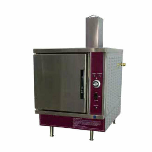 Crown Steam SX-5G3 Gas Countertop Convection Steamer | (5) 12" x 20" Pan Capacity