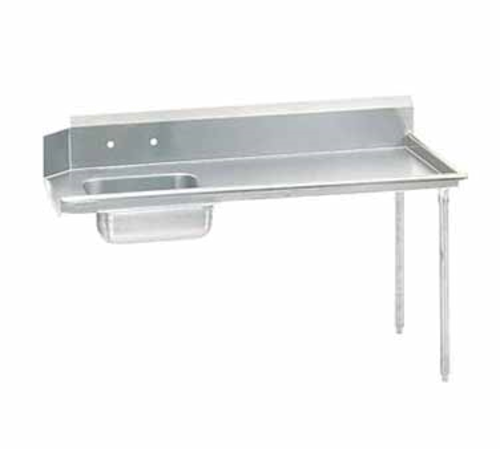 Advance Tabco DTS-S70-84R-X 84" Soiled Dishtable w/ Pre-Rinse Sink | Right to Left