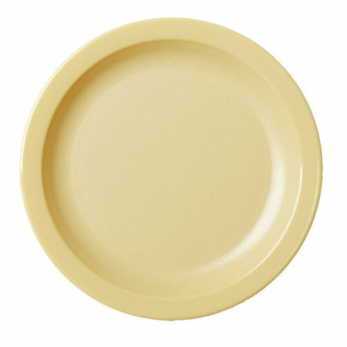 Cambro 65CWNR Camwear 6-9/16" Round Narrow Rim Plate