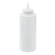 Winco PSB-12C 12 oz. Clear Squeeze Bottle | Case of 6