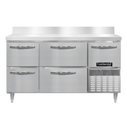 Continental Refrigerator DFA60NSSBS-D Freezer Counter, Work Top