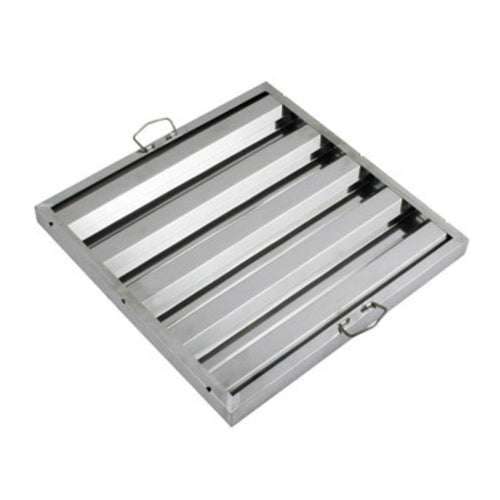 Winco HFS-2020 20" x 20" Range Hood Grease Filter | Stainless Steel