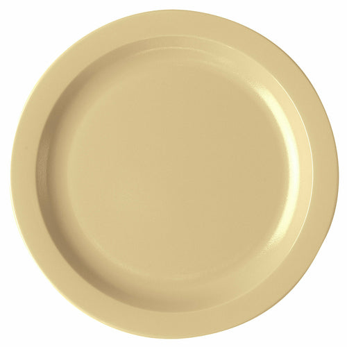 Cambro 10CWNR Camwear 10" Round Narrow Rim Plate