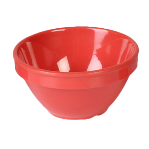 Thunder Group CR313RD 4 1/4" Bouillon Cup, Orange 8 oz. | Case of 12