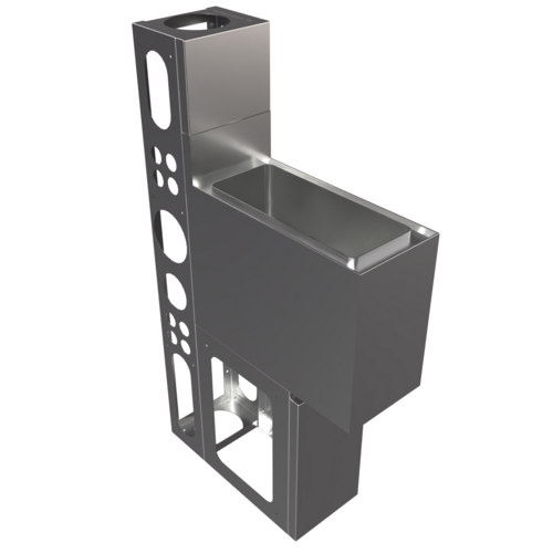 BK Resources UBDW-18-IB8 Underbar Ice Bin Cover