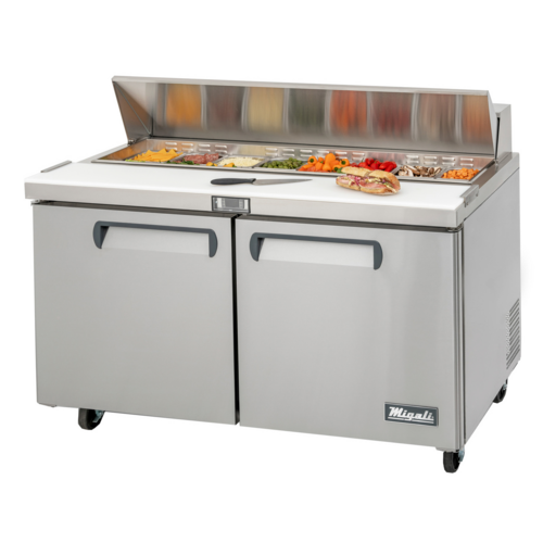 Migali Industries C-SP60-16-HC Sandwich / Salad Prep Table