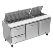 Victory VSPD72HC-18-2 Sandwich / Salad Prep Table