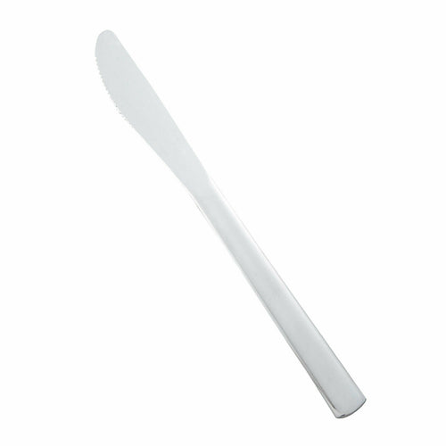 Winco 0002-08 Windsor Stainless Steel Dinner Knife | Case of 12
