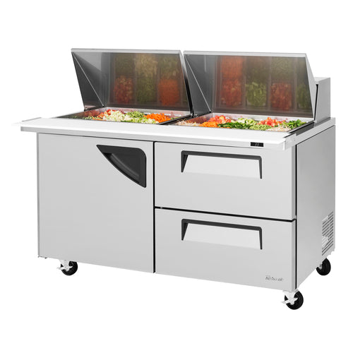 Turbo Air TST-60SD-24-D2-N Mega Top Sandwich / Salad Prep Table