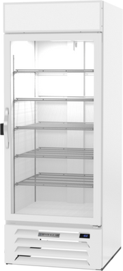 Beverage Air MMF27HC-1-W-IQ 31.25" 1 Glass Door White Reach In Merchandiser Freezer | 25.97 Cu. Ft.