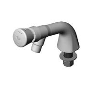 T&S Brass B-0805 Deck Mount Push Button Metering Faucet