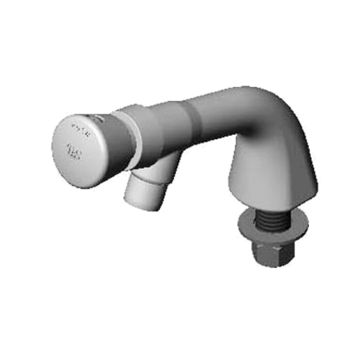 T&S Brass B-0805 Deck Mount Push Button Metering Faucet