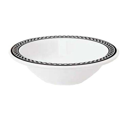 G.E.T. B-454-X Diamond Chexers 4-3/4" 4.5 oz. Melamine Bowl | Case of 48
