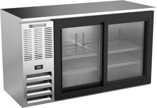 Beverage Air BBN58HC-F-GS-B Back Bar Cooler