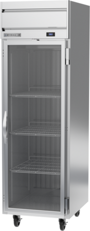 Beverage Air HRP1HC-1G 26" 1 Glass Door Top Mount Reach In Refrigerator | 22.28 Cu. Ft.