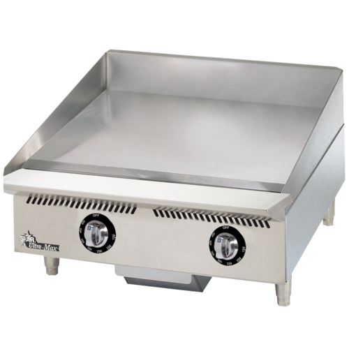 Star Ultra-Max 824TCHSA 24" Thermostatic Gas Griddle w/ 1" Chrome Plate | 60,000 BTU