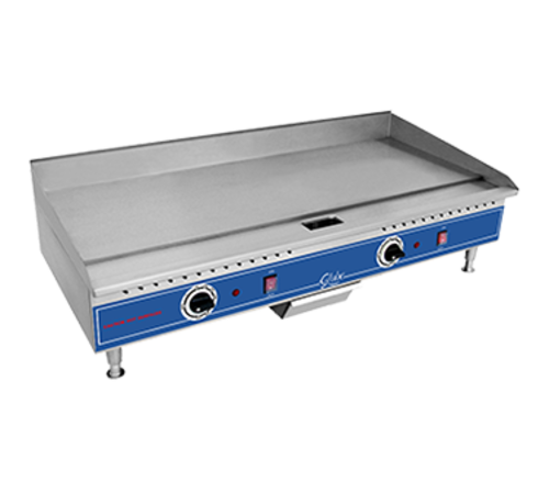 Globe PG36E 36" Thermostatic Electric Griddle w/ 1/2" Plate | 208/240V