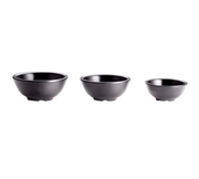Tablecraft RAM4R 4 oz. Round Ribbed Melamine Ramekin