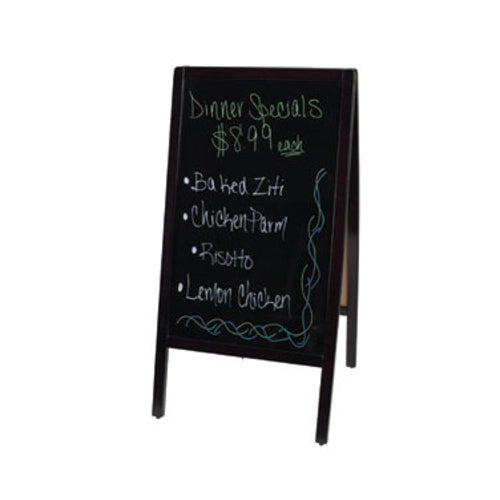Winco MBAF-3 39" Dual-Sided Sidewalk Marker Board