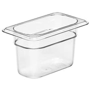 Cambro 94CW135 Camwear 1/9 Size Food Pan | 4” Deep