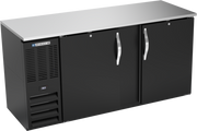 Beverage Air BBN68HC-B Back Bar Cooler