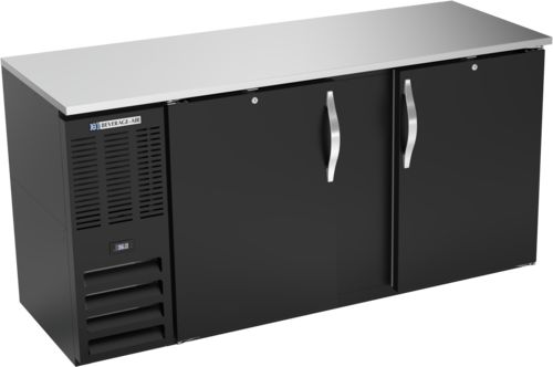 Beverage Air BBN68HC-B Back Bar Cooler