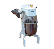 Doyon BTF060H 60 Qt. 20-Speed Floor Model Planetary Mixer w/ Veggie Slicer Attachment | 4 HP