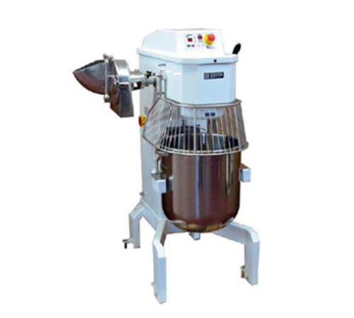 Doyon BTF060H 60 Qt. 20-Speed Floor Model Planetary Mixer w/ Veggie Slicer Attachment | 4 HP
